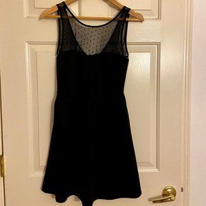 *ZARA* Mesh A Line Dress